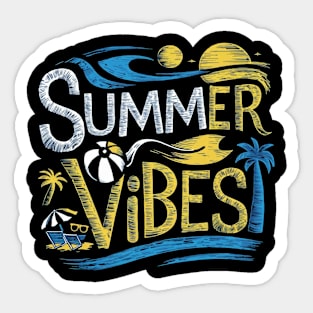 Summer vibes SunshineStyle Sticker